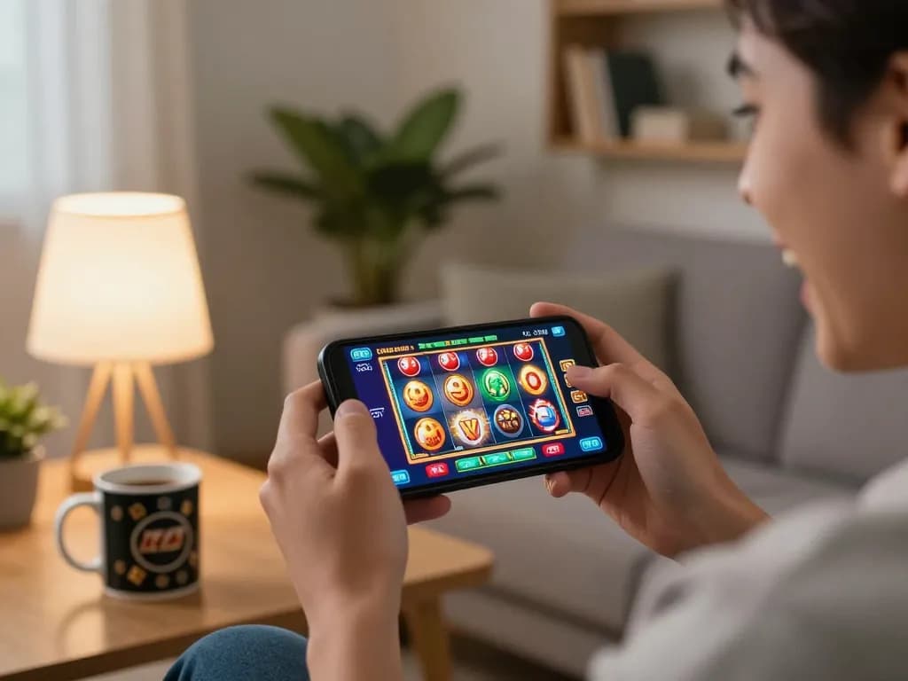 Engaging in mobile gameplay at home with casinos not on gamstop providing exciting options