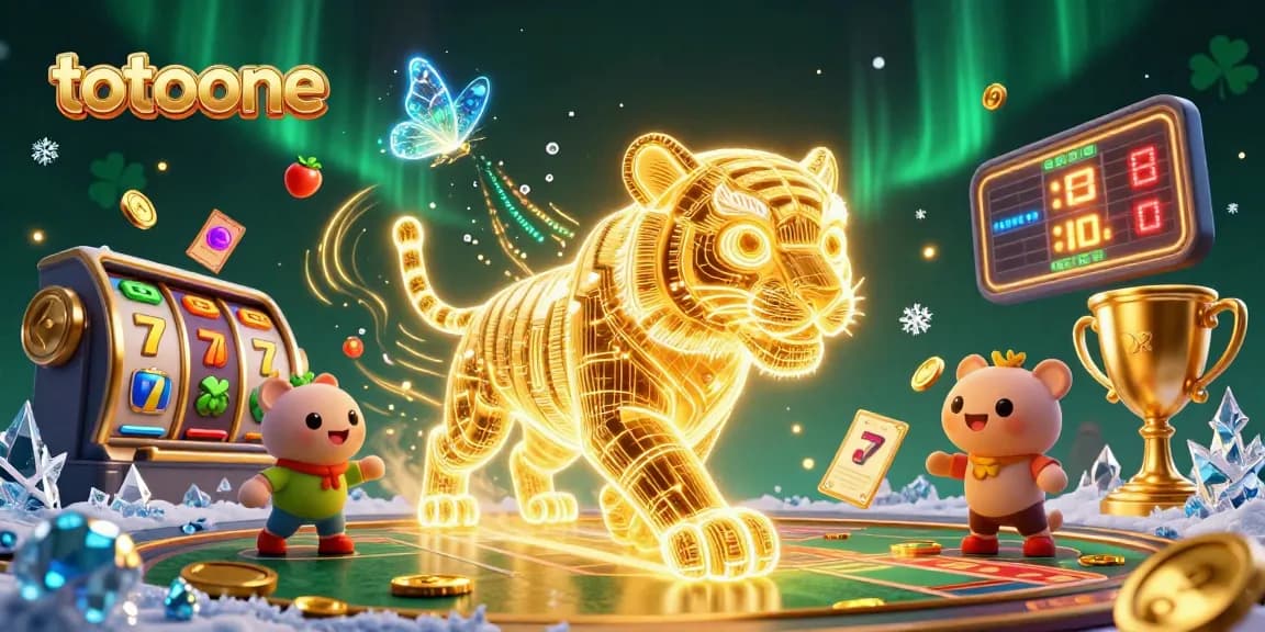 Menangkan lebih banyak di totoone dengan permainan slot dan jackpot berkilau yang memikat.