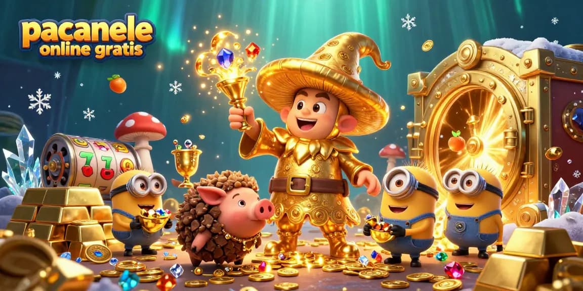 Joacă păcănele online gratis într-un univers plin de magie și comori rare!