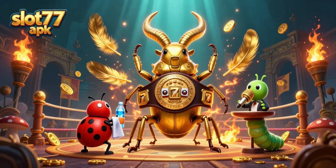 Engage with slot777 apk in a vibrant casino scene featuring dynamic characters and slot reels.