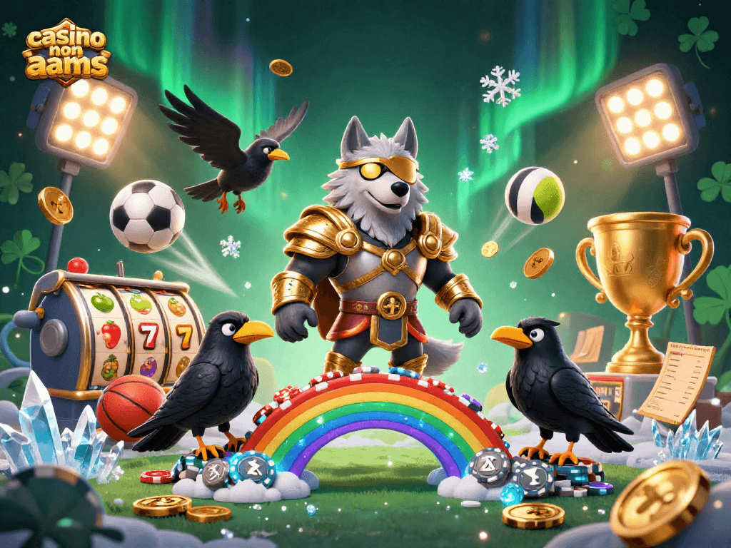Il casinò non aams offre giochi coinvolgenti con simboli delle slot e premi luccicanti.