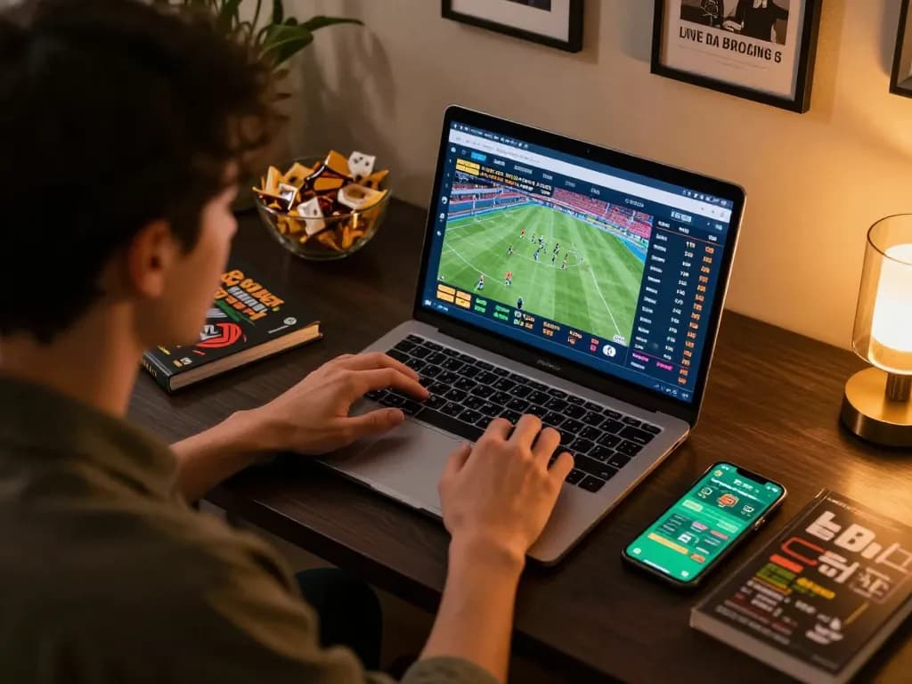 Engage in sports betting excitement with F8BET's live odds and betting strategies at home