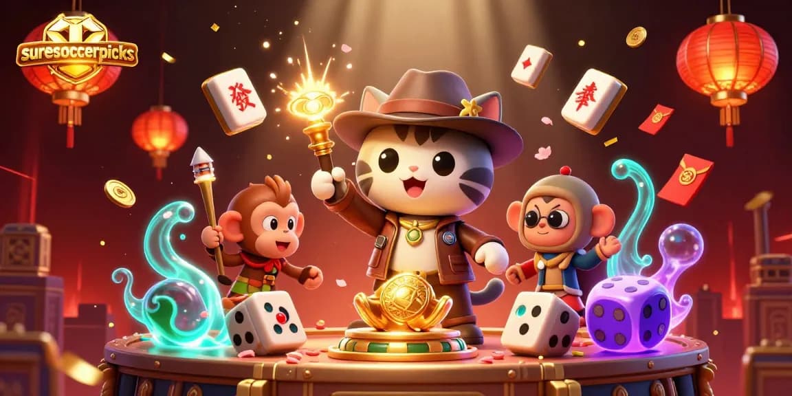 Experience thrilling wins with suresoccerpicks in a vibrant casino adventure scene.