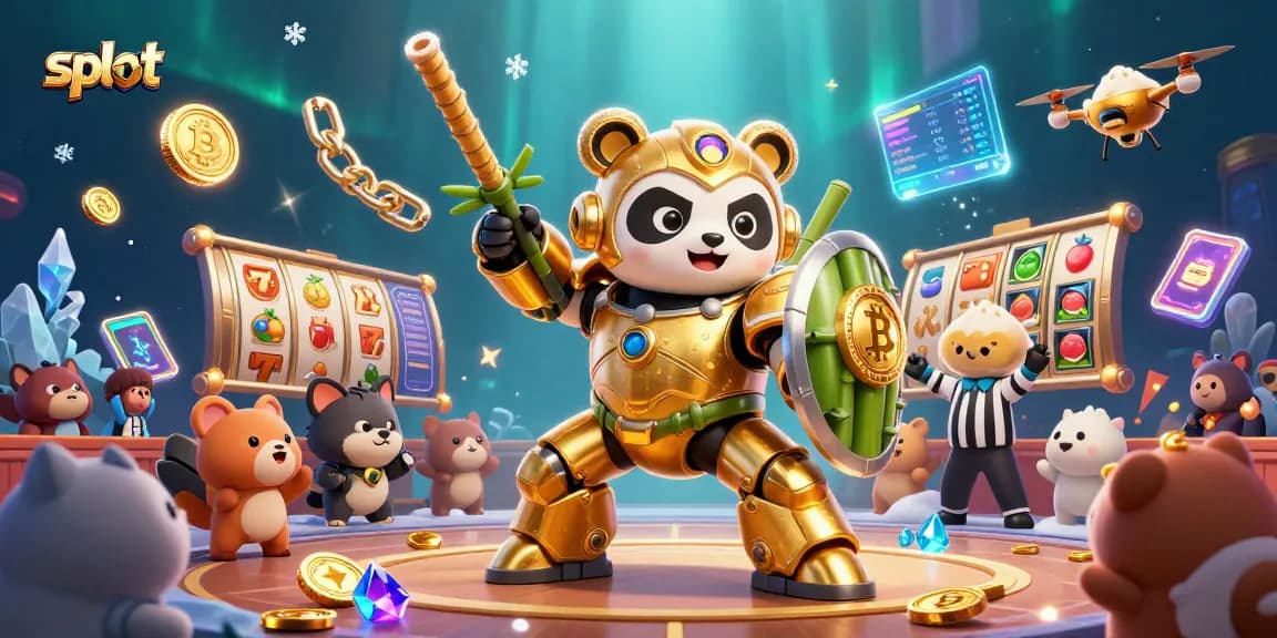 Mainkan slot dengan panda emas dalam pertarungan game kasino yang penuh aksi dan kemenangan!