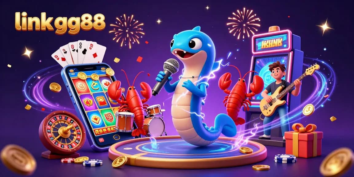 Experience thrilling gaming with link gg88 through vibrant underwater casino art featuring electric eels and classic slots.