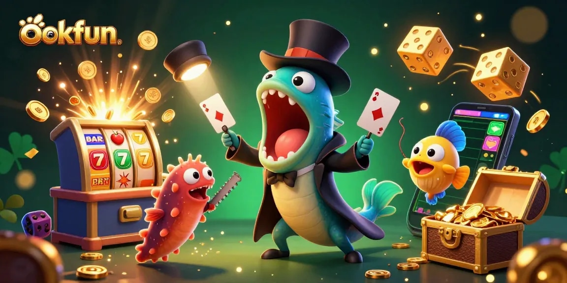 Experience thrilling okfun gameplay with vibrant characters and dynamic casino elements.