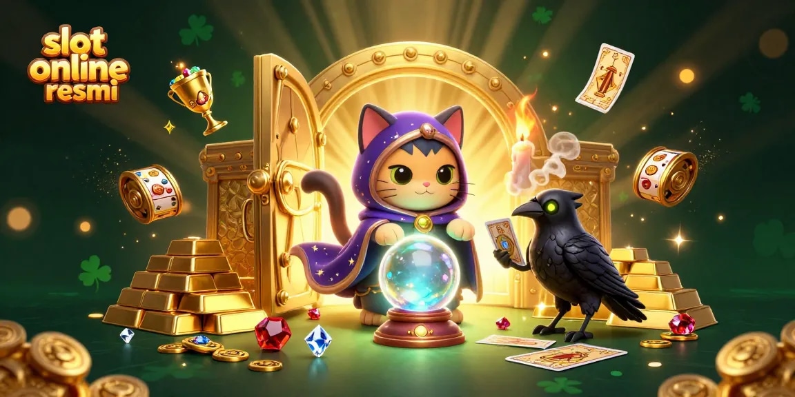 Engage in thrill with slot online resmi amidst dazzling magical creatures and treasures.