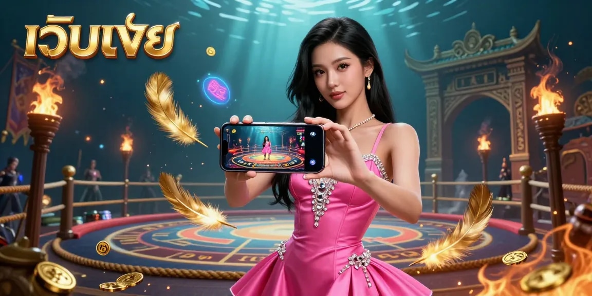 มีส่วนร่วมกับเว็บตรงขณะที่ผู้หญิงเอเชียนำเสนอเกมดีลเลอร์สดท่ามกลางเหรียญทองและสิ่งที่น่าตื่นเต้นของคาสิโน