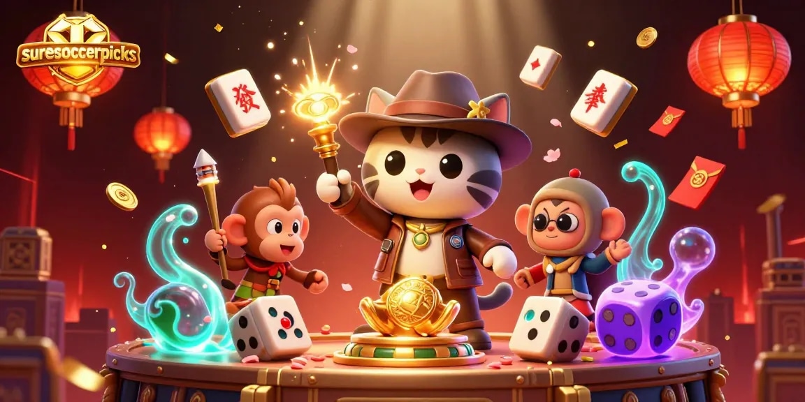Experience thrilling wins with suresoccerpicks in a vibrant casino adventure scene.