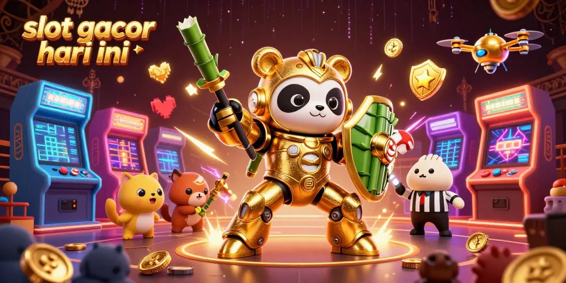 Experience thrilling gameplay with slot gacor hari ini, featuring dynamic 3D characters and gaming elements.