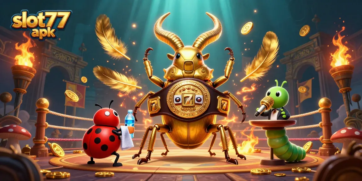 Engage with slot777 apk in a vibrant casino scene featuring dynamic characters and slot reels.