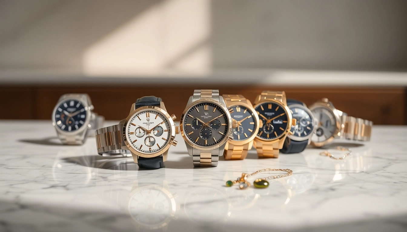 Showcasing stunning replica watches highlighting craftsmanship and luxury.