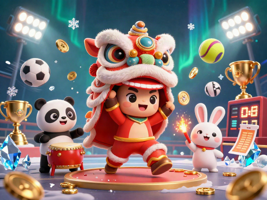 Catch the excitement of kèo nhà cái with lively characters in a vibrant sports betting scene.