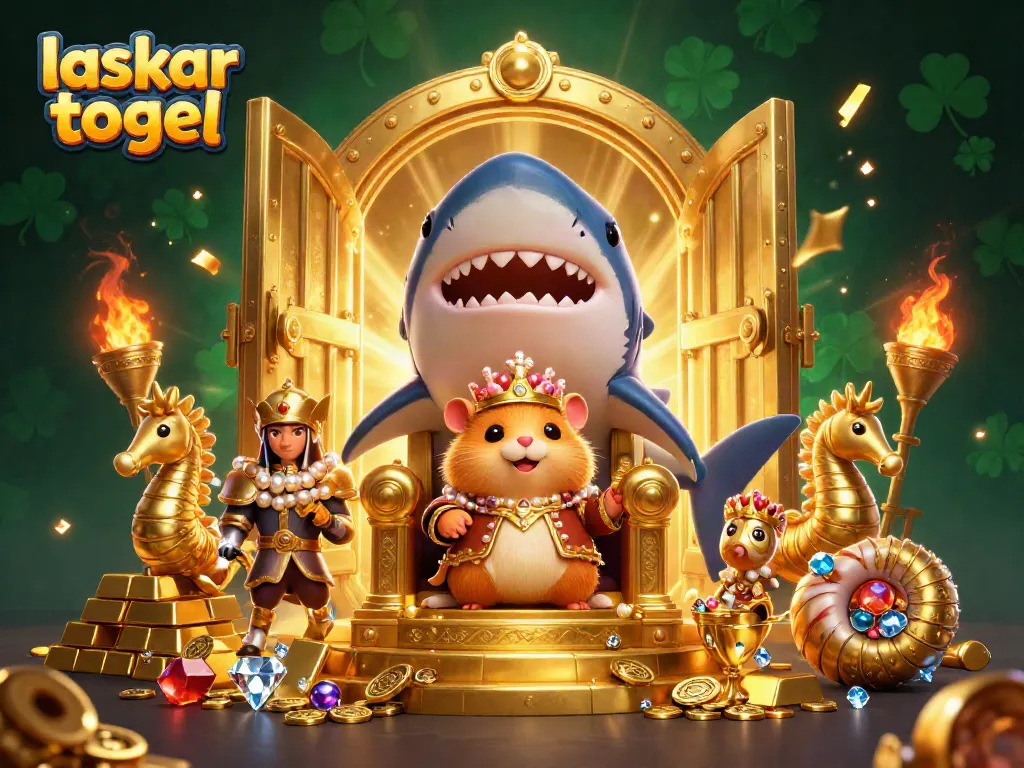 Experience the excitement of winning at laskar togel under the throne of the hamster king.