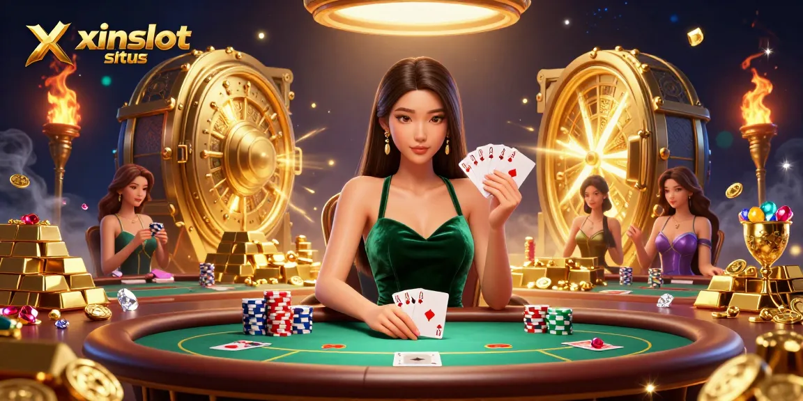 Experience thrilling gameplay at xinslot situs with striking visuals and luxurious gaming atmosphere.