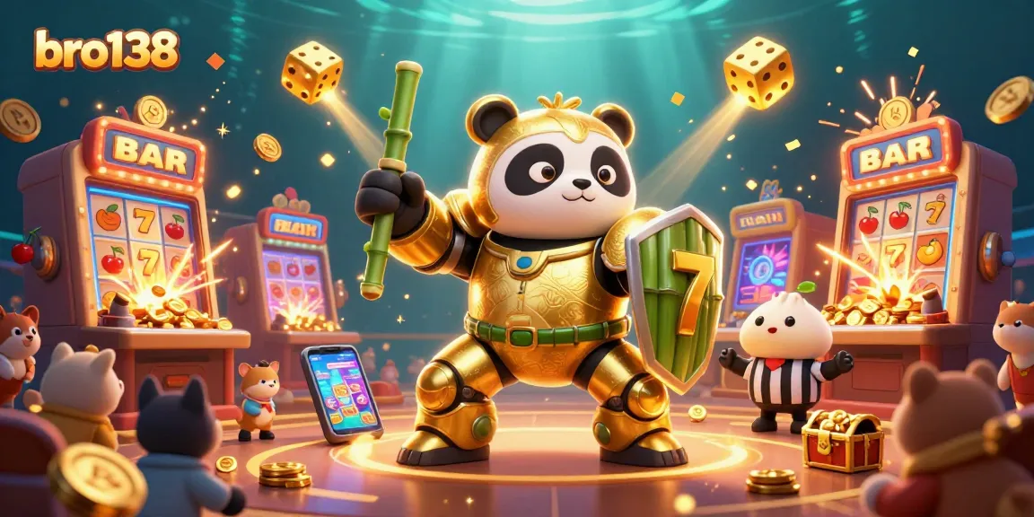 Spin the reels at bro138 for thrilling jackpot wins in this vibrant casino scene.