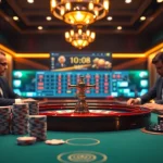Engage in thrilling poker gameplay at bancadoithuong.futbol's luxurious gaming table.
