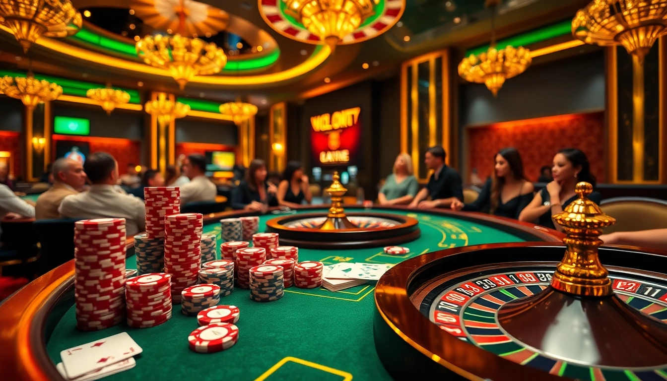 Experience thrilling poker action with xx88tv.com at an elegant casino table surrounded by vibrant gameplay.