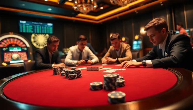 Experience thrilling poker action at https://www.eejl88888.com/ with luxurious casino elements and high-stakes gameplay.