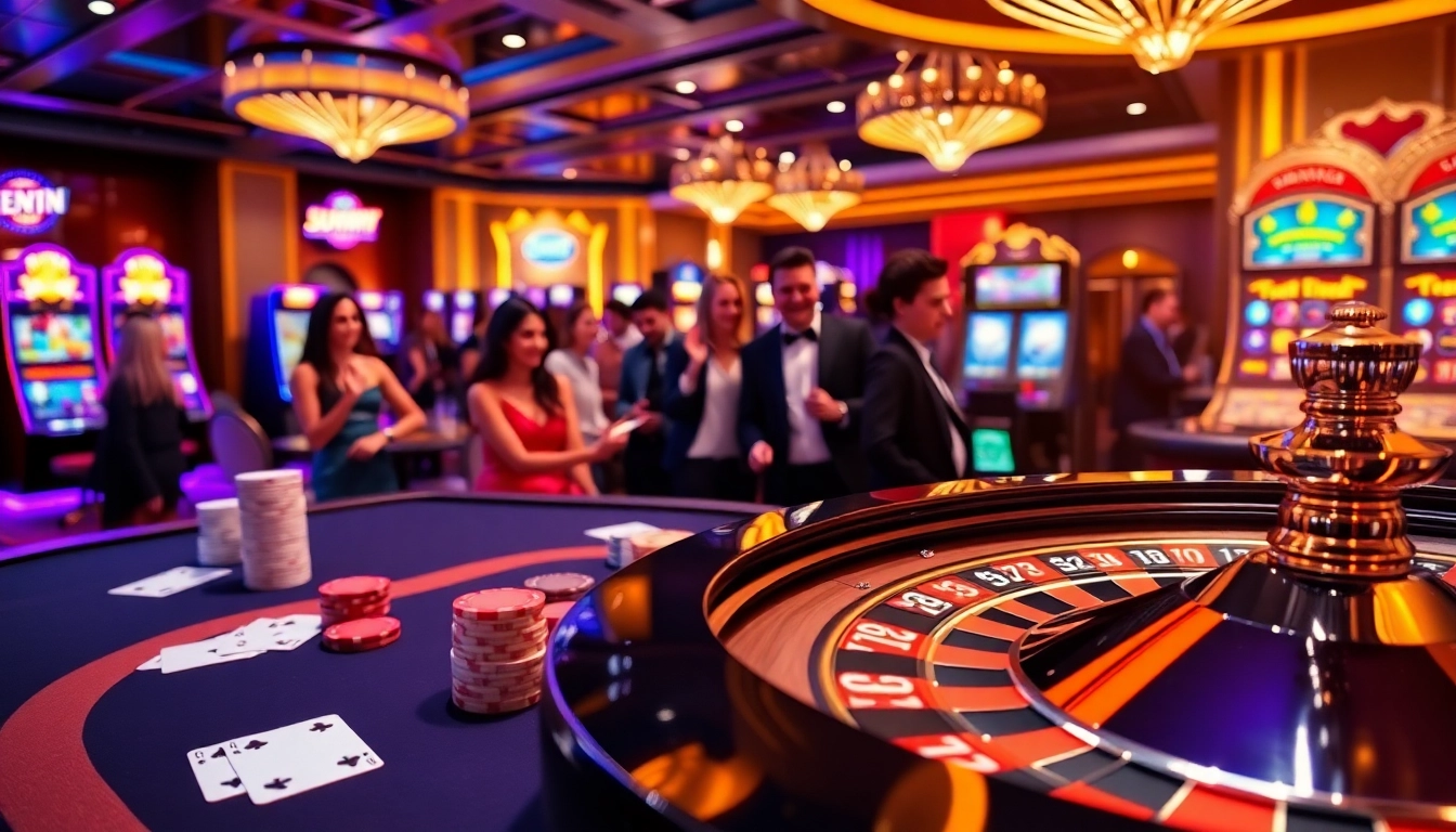 Experience thrilling wins at sunwin with vibrant casino games and an elegant atmosphere.