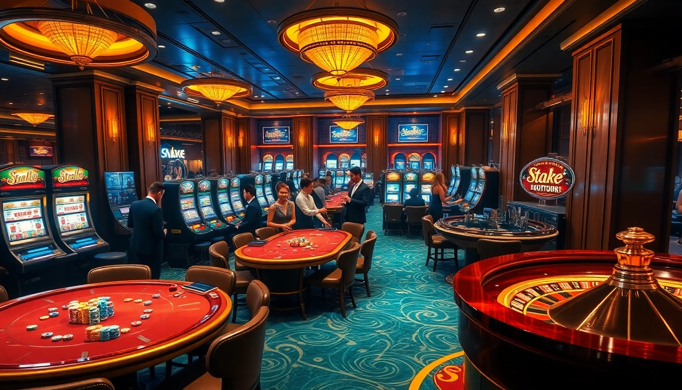 התחושו את ההתרגשות בקזינו Stake עם מכונות סלוט צבעוניות ואקשן פוקר אינטנסיבי.