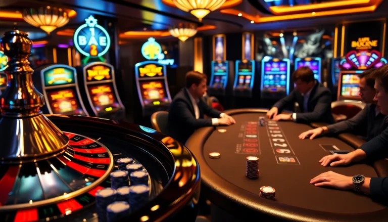 An engaging table scene featuring players enjoying Casio games at 88i, showcasing excitement and strategic gameplay.