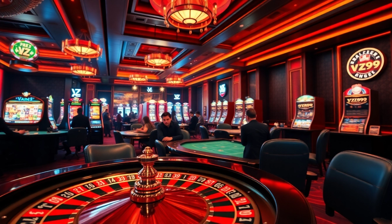 Experience the thrill of gambling at https://vz99.fans/ with luxurious tables and exciting slot games.