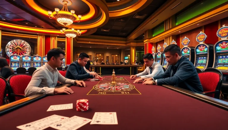 Experience the thrill of Daftar Modal138 with an exciting poker game at a luxury casino.