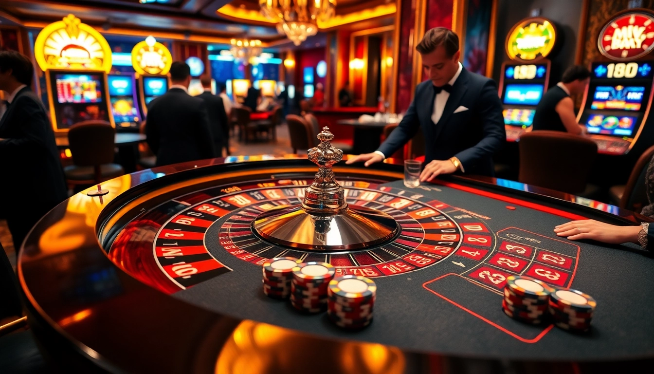 Experience thrilling gameplay at MV 88 with exciting casino tables and vibrant slot machines.