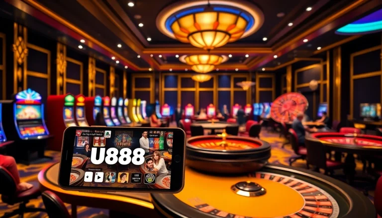 Play exciting games at u888 online casino featuring vibrant tables and thrilling action.