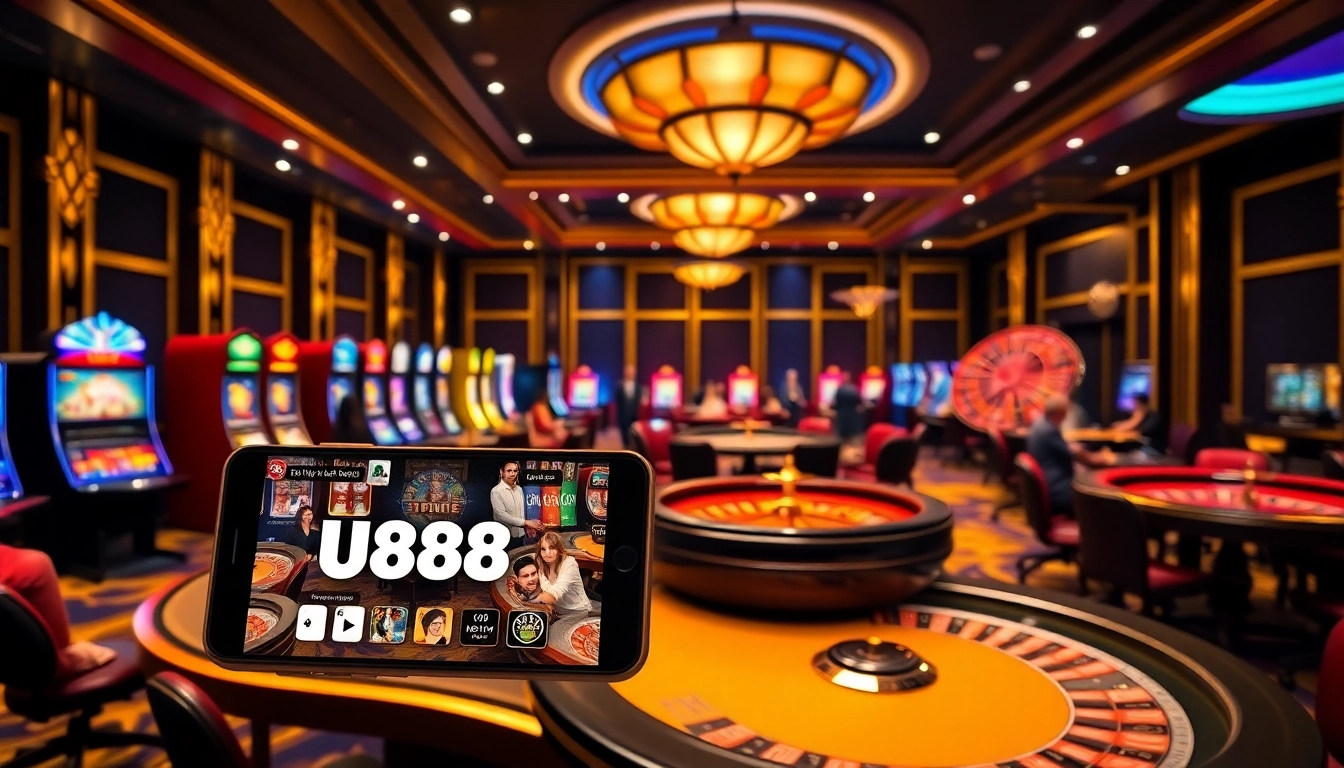 Play exciting games at u888 online casino featuring vibrant tables and thrilling action.